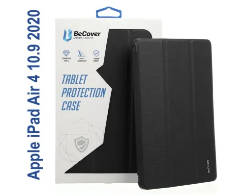 Чехол для планшета BeCover Tri Fold Hard Apple iPad Air 4 10.9 2020/2021 Black (706860) (706860)