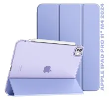 Чохол до планшета BeCover Tri Fold Hard Apple iPad Pro 11" M4 2024 Purple (711729)