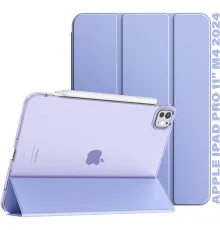 Чохол до планшета BeCover Tri Fold Hard Apple iPad Pro 11" M4 2024 Purple (711729)