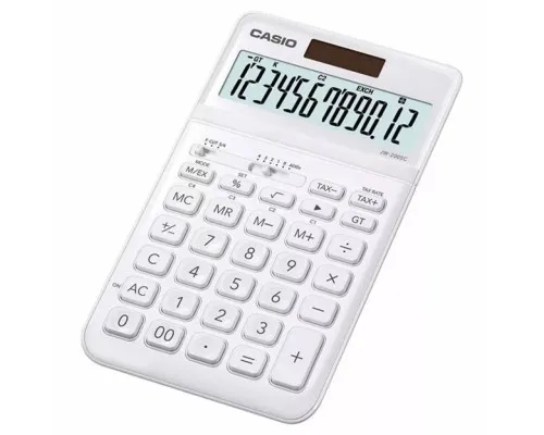 Калькулятор Casio JW-200SC-WE-W-E, білий (CALC-CAS-JW-200SC-WE)