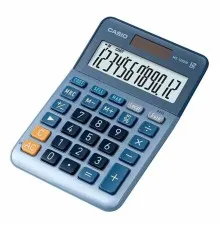 Калькулятор Casio MS-120EM-W-EP, блакитний (CALC-CAS-MS-120EM-W)