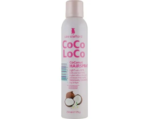 Лак для волосся Lee Stafford Coco Loco Coconut Hair Spray 250 мл (886011001577)