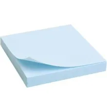 Бумага для заметок Axent with adhesive layer 75x75мм, 100sheets., pastel blue (2314-04-А)