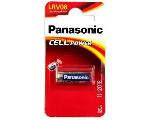 Батарейка Panasonic LRV08 * 1 (альтернативне маркування MN21, A23) (LRV08L/1BE)