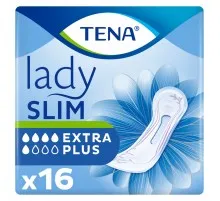 Урологические прокладки Tena Lady Slim Extra Plus 16 шт (7322540610260/7322541463193)