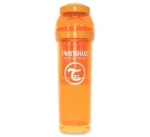 Бутылочка для кормления Twistshake антиколиковая 330 мл, оранжевая (24860)