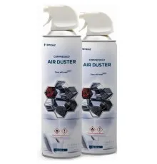 Чистящий сжатый воздух spray duster 600ml Gembird (CK-CAD-FL600-01)