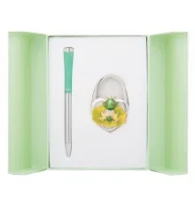 Ручка кулькова Langres набір ручка + гачок для сумки Fairy Tale Зелений (LS.122027-04)