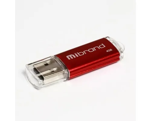 USB флеш накопитель Mibrand 4GB Cougar Red USB 2.0 (MI2.0/CU4P1R)