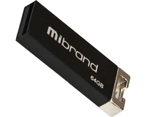 USB флеш накопитель Mibrand 64GB Сhameleon Black USB 2.0 (MI2.0/CH64U6B)