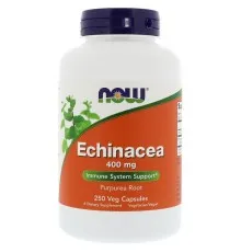 Травы Now Foods Эхинацея 400мг, Echinacea Purpurea, 250 капсул (NOW-04662)