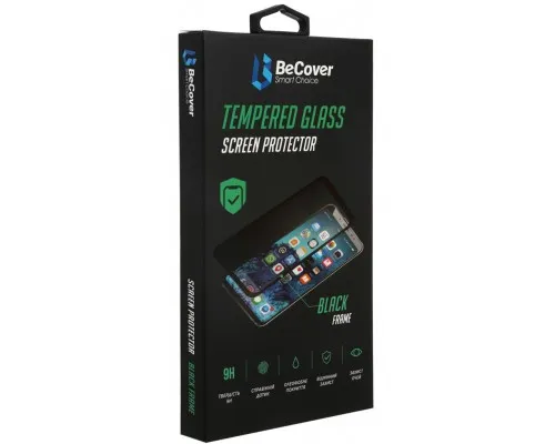 Стекло защитное BeCover Motorola Moto E7 Power / E7i Power Black (706450)