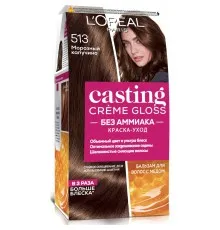 Краска для волос L'Oreal Paris Casting Creme Gloss 513 - Морозный капучино 120 мл (3600521988763)