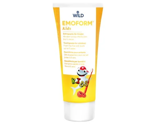 Дитяча зубна паста Dr. Wild Emoform Kids 75 мл (7611841701723)