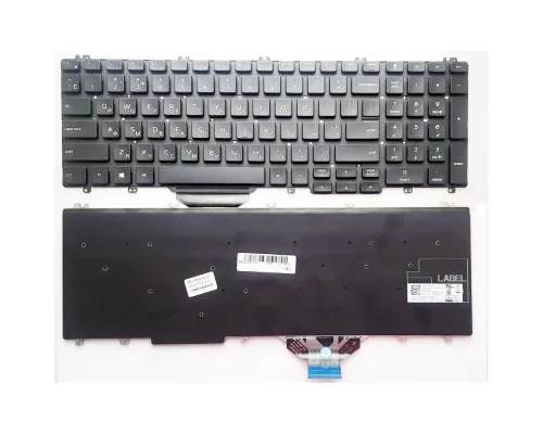 Клавіатура ноутбука Dell Latitude 5500/5501,Precision 3501/3540/3541 черн UA (A46188)