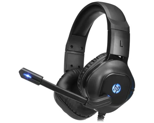 Наушники HP DHE-8002 Gaming Headset Red LED Black (DHE-8002)