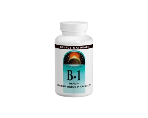 Вітамін Source Naturals Вітамін В-1 100мг, 100 таблеток (SN0407)