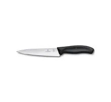 Кухонный нож Victorinox SwissClassic Kitchen 15 см Black (6.8003.15B)