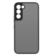 Чехол для мобильного телефона MakeFuture Samsung S22 Frame (Matte PC+TPU) Black (MCMF-SS22BK)