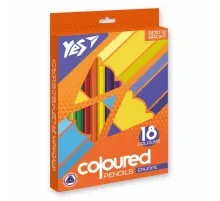 Олівці кольорові Yes Erudite 18 кол. (290643)