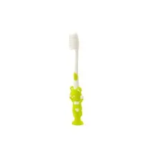 Дитяча зубна щітка Baby Team з присоском ведмежатко (7202)