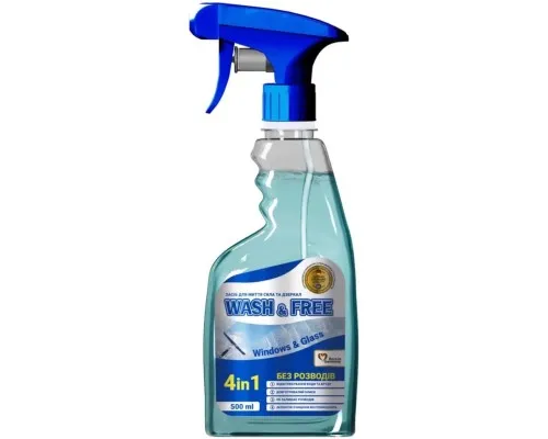 Средство для мытья стекла Wash&Free спрей 500 мл (4260637721273)