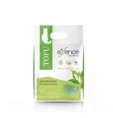 Наполнитель для туалета Essence Tofu с ароматом зеленого чая 1.5 мм 6 л (4820261920062)