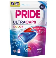 Капсулы для стирки Pride Afina Ultra Caps Color 2 в 1 14 шт. (5900498029253)