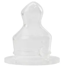 Соска Baby-Nova ортодонтична з силікону для молока №2, 2 шт (3961360)