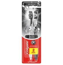 Зубна щітка Colgate Max White Charcoal відбілююча м'яка 2 шт. (8718951382602)