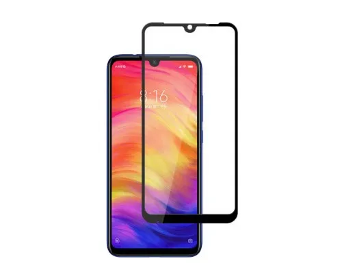 Стекло защитное PowerPlant Full screen Xiaomi Redmi Note 7, Black (GL606542)