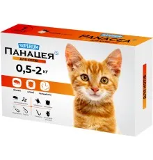Таблетки для животных SUPERIUM Панацея для кошек 0.5-2 кг (4823089348766)