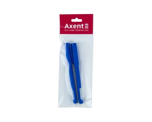 Ручка гелевая Axent Delta 0,7мм, синяя 2 шт (полибег) (DG2042-02/02/P)