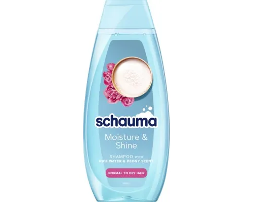 Шампунь Schauma Moisture & Shine для нормальных и сухих волос 400 мл (9000101704976)