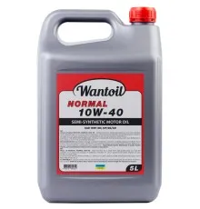 Моторное масло WANTOIL NORMAL 10w40 5л (WANTOIL 63285)