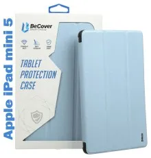Чохол до планшета BeCover Tri Fold Soft TPU mount Apple Pencil Apple iPad mini 5 Light Blue (708451)