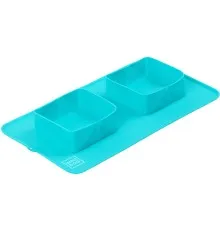 Посуд для собак WAUDOG Silicone Миска складана 385х230х50 мм блакитна (50802)