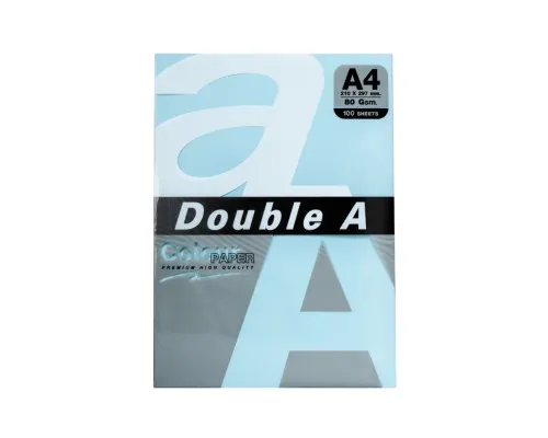 Бумага DoubleA А4, 80 г/м2, 100 арк, 5 colors, Rainbow3 Pastel (151308)