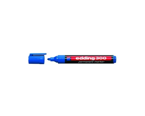 Маркер Edding перманентный Permanent 1.5-3 мм Синий (e-300/03)