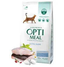 Сухой корм для кошек Optimeal с высоким содержанием трески 1.5 кг (4820215369657)