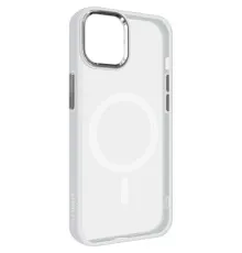 Чохол до мобільного телефона Armorstandart Unit MagSafe Apple iPhone 15 Plus Matte Clear Silver (ARM69351)