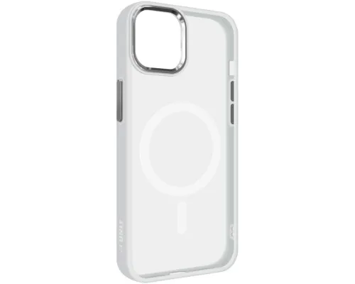 Чехол для мобильного телефона Armorstandart Unit MagSafe Apple iPhone 15 Plus Matte Clear Silver (ARM69351)