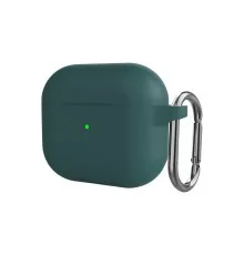 Чехол для наушников Armorstandart Hang Case для Apple AirPods 3 Dark Green (ARM60309)