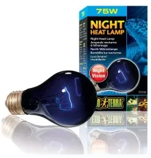 Світильник для тераріума ExoTerra Night Heat Lamp що імітує ефект місячного світла 75 W, E27 (для обігріву) (015561221306)
