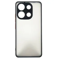 Чохол до мобільного телефона Dengos Matte Xiaomi Redmi Note 13 4G (black) (DG-TPU-MATT-140)