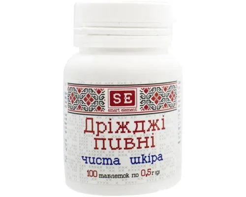 Травы ФАРМАКОМ Дріжджі пивні чиста шкіра табл. 0,5 г 100 (4820025741728)