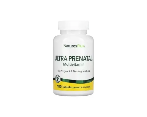 Витаминно-минеральный комплекс Natures Plus Мультивитамины Ультрапренатальные, Ultra Prenatal Multivitamin, 180 (NAP-03085)