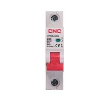 Автоматичний вимикач CNC YCB9-80M 1P C25 6ka (NV821440)