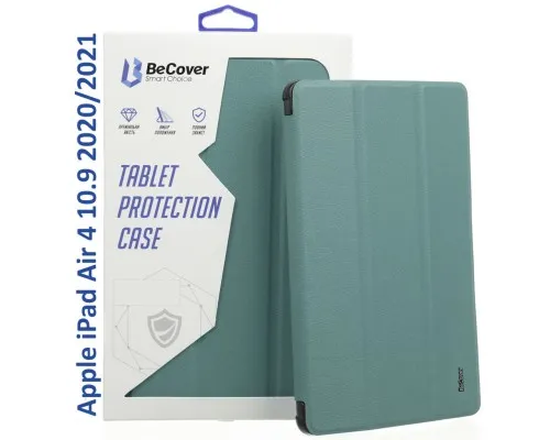 Чехол для планшета BeCover Tri Fold Hard Apple iPad Air 4 10.9 2020/2021 Dark Green (709659) (709659)