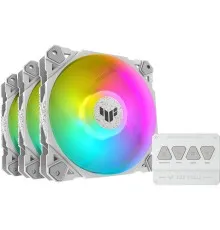 Кулер для корпуса Corsair TUF Gaming TF120 ARGB 3IN1 White (90DA0033-B09030)